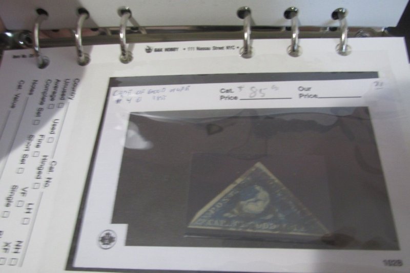 Cape of good Hope  Scott #40 used (Scott value $85)