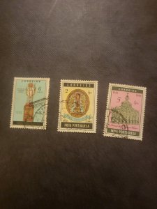 Stamps Portuguese India Scott 517-9 used