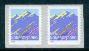 2904A 5c Mountain Fine MNH Pair 