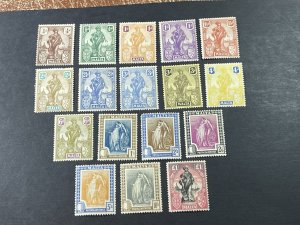 MALTA # 98-114---MINT/HINGED**(THINS)**---COMPLETE SET---1922-26