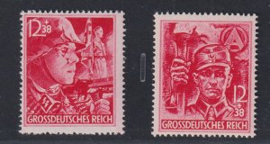 Germany #B292-B293  MNH  1945 12th anniversary