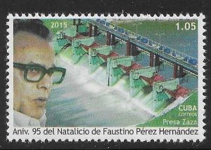 Cuba 2015 Faustino Perez Hernandez Dam Sc 5629 MNH A3556