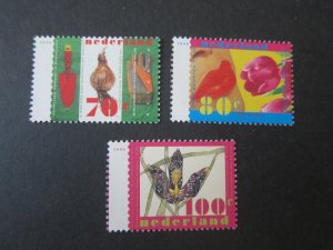 Netherlands 1996 Sc 921-23 set MNH