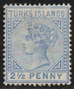 Turks Islands Sc #52 Mint Hinged