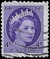 CANADA   #340 USED (4)