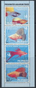 Philippines  SC#  2183  MNH Aquarium Fish   see details & scans