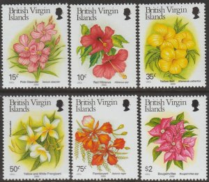 EDSROOM-17309 Virgin Islands 934-939 MNH 2000 Complete Flowers CV$10