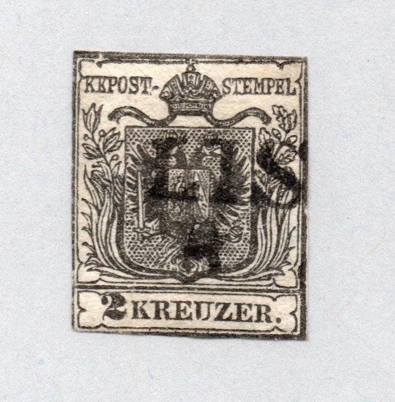 Austria - Sc# 2 Used  /  Lot 0518029