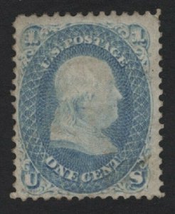 United States MINT Scott Number 63  MH  F-VF  -  BARNEYS