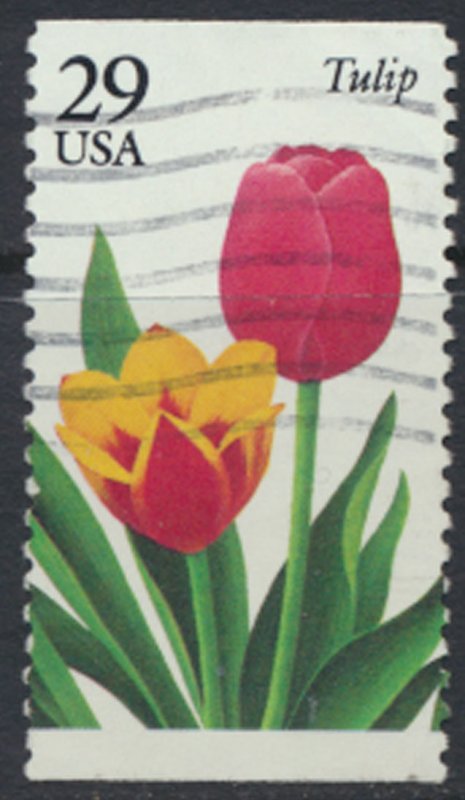USA  SC# 2762  Tulips -  1993     Used  see scan