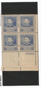 US SCOTT# 877 PLATE BLOCK OF 4, MNH, OG