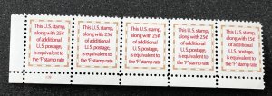 US scott#2521 Make Up Pistage MNH 5 stamps