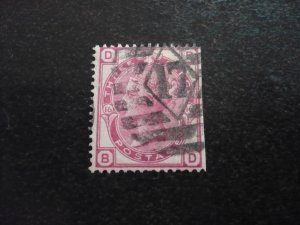 Stamps - Great Britain - Scott# 61 - Plate 16 - Used Part Set of 1 Stamp