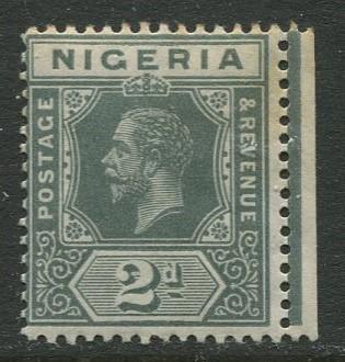 Nigeria -Scott 3a - KGV Definitive -1914 - MLH - Single 2p Stamp