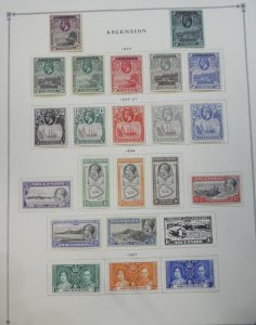 EDW1949SELL : ASCENSION Very nice mostly Mint collection w/ many Better Cat $342