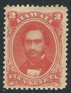 Hawaii 31a F/VF 1886 SCV $55.00