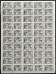 Canada 431 Sheet Pane Field Stock VF MNH