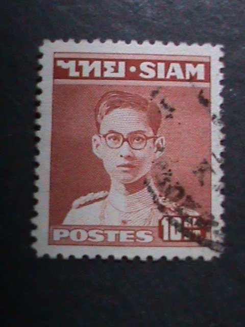 THAILAND-1947 SC# 264  RESPECTFUL-KING BHUMIBOL ADULYADEJ-FANCY CANCEL VF