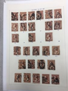 US stamp,   LOT, Interesting cancel, used, Genuine,  List 2806