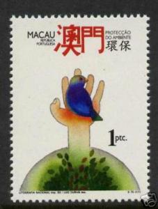 Macao 698 MNH WORLD ENVIRONMENT DAY, BIRD