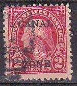 Canal Zone 84 1925 Overprint Used