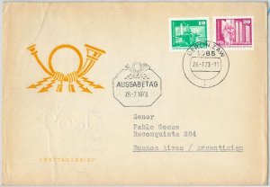 61643 - GERMANY DDR - POSTAL HISTORY - FDC COVER : LENIN 1973