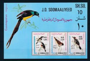 [27985] Somalia 1980 Birds Vögel Oiseaux Ucelli  MNH Sheet