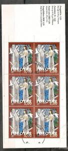 Faroe Islands 407a Used 2000 Bible Story Cpl. Bklt.