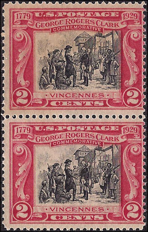 651 Mint,OG,NH... Pair... SCV $2.30