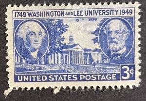 US #982 Used F/VF 3c Washington and Lee University 1949 [B27.8.4]