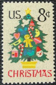 US #1508 MNH Single, Christmas, SCV $.25 L8