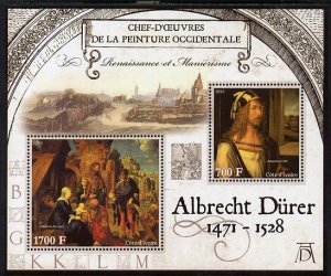 IVORY COAST - 2013 - Albrecht Durer - Perf 2v Sheet - MNH -Private Issue