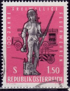 Austria, 1963, Volunteer Fire Brigade, sc#706, used