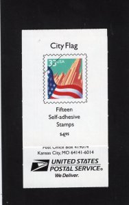 BK275 City Flag, MNH booklet/15