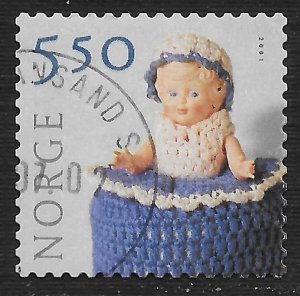 Norway #1306a 5.50k Crafts - Doll with Crocheted Clothing
