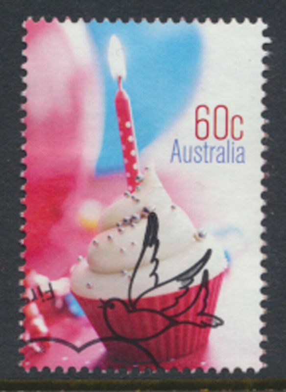 Australia   SC#  3608  SG 3686 Used Greetings  Love with fdc see details & scan