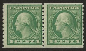 UNITED STATES SC# 452 PAIR  F/MNH