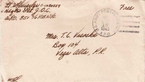 United States A.P.O.'s Soldier's Free Mail 1943 U.S. Army Postal Service, A.P...