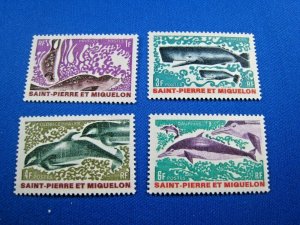 ST. PIERRE & MIQUELON 1969  -  SCOTT # 389-392   MNH