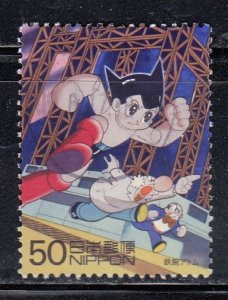 Japan 2000 Sc#2696b Astro Boy, Comic Strip Character by Tezuka Osamu Used