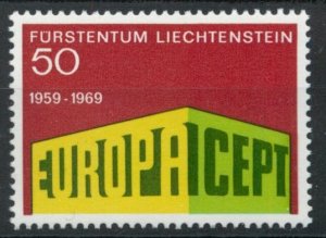 1969 Liechtenstein 507 Europa Cept