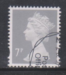 Great Britain,  7p Machin,   (SC# MH249A) Used