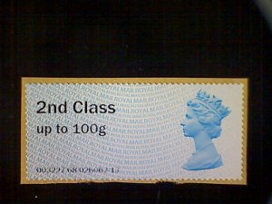 Great Britain, Deegam FSN2.1, Post 'n Go 2013, on paper, 2nd, light blue