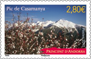 Scott #668 Mountains MNH