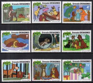 Grenada Grenadines 450-458 Disney's MNH VF