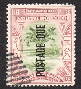 North Borneo Scott J12 VF CTO.  FREE...