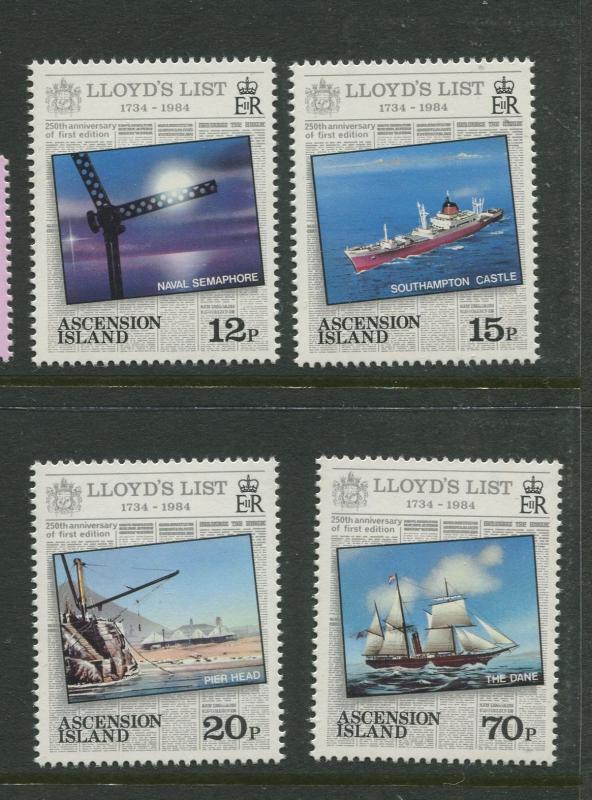 Ascension - Scott 351 - 354 - General Issue -1984 - MNH - Set of 4 Stamps