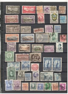 BRAZIL COLLECTION ON STOCK SHEET MINT/USED