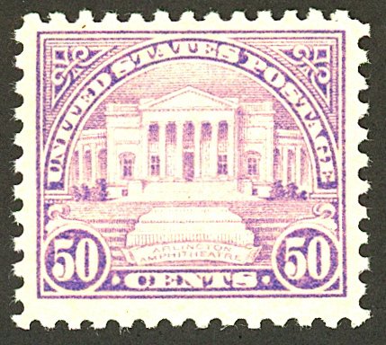 U.S. #570 MINT OG NH CREASES 