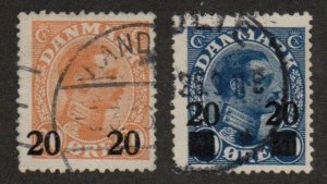 Denmark 176-177 Used